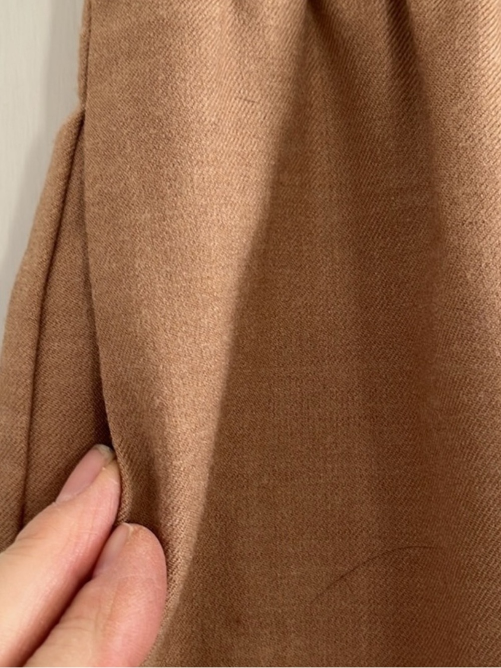 J. Crew Camel Elastic-Waist A-Line Skirt - Picture 5 of 8